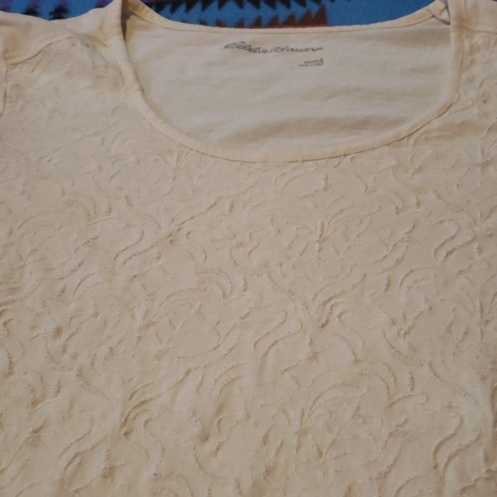 Eddie Bauer Embroidered Top